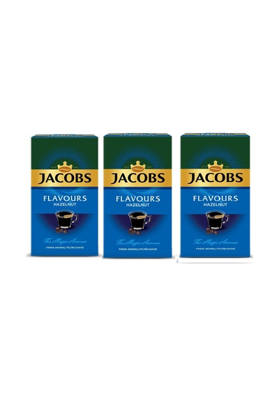 Jacobs Fındık Aromalı Filtre Kahve 3 x 250 G