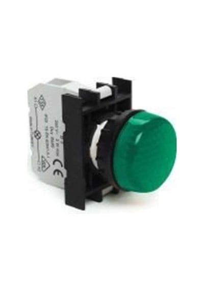 Emas B030xy B Serisi Plastik Ba9s Duylu Yeşil 22 Mm Sinyal