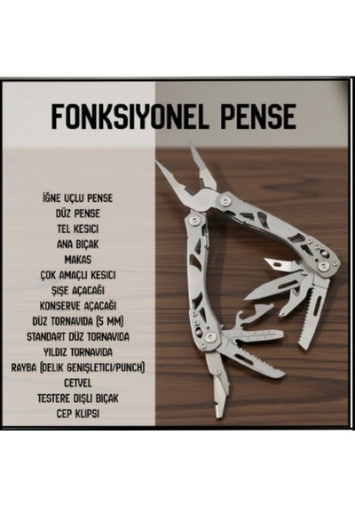 Uyguna-yakala Fonksiyonel Pense-seti.034