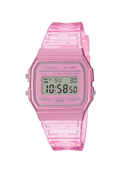 Casıo F-91ws-4df Pembe