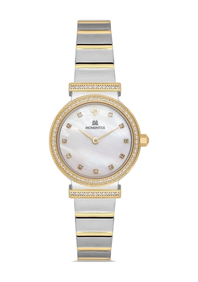 Momentus Women's Shiny Ss396t-09sg Kadın Kol Saati Beyaz