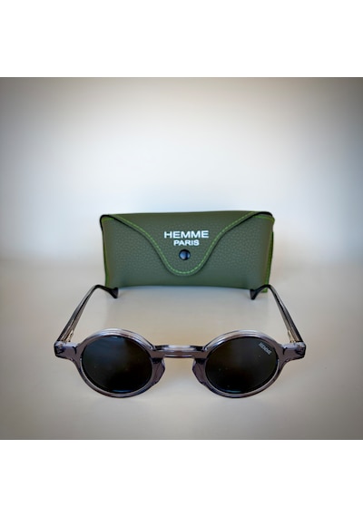 Hemme Paris He9001s C2 Unisex Güneş Gözlüğü Açık Gri