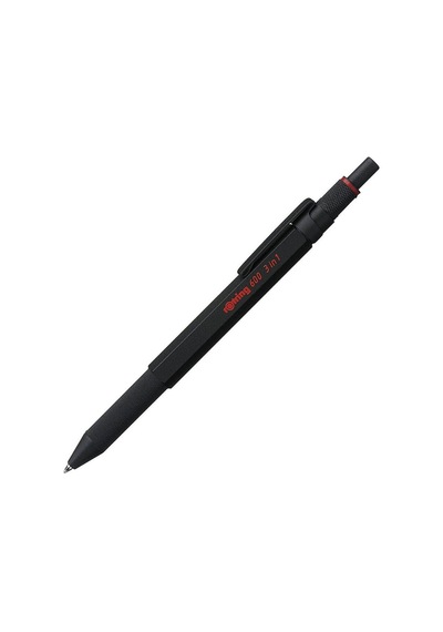 Rotring 600 Siyah Üç Fonksiyonlu Kalem 0.5 Mm Mekanik Kurşun Kalem Ve Tükenmez Refiller