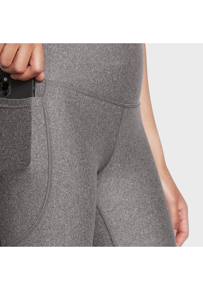 Under Armour Armour Hi Ankle Leg Kadın Gri Tayt