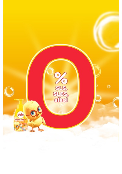 3 Adet Dalin Köpük Sabun Mango Ve Portakal 200 Ml