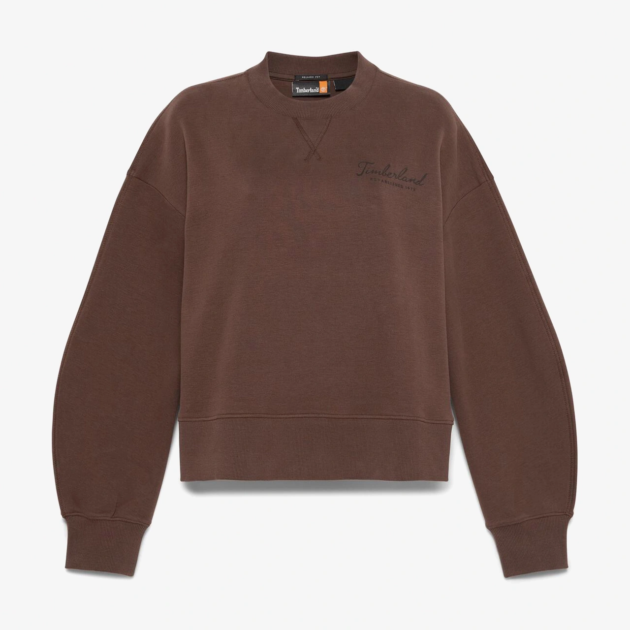 Timberland Lush Comfort Crew Kadın Kahverengi Sweatshirt Tb0a41zb2431 Kahverengi