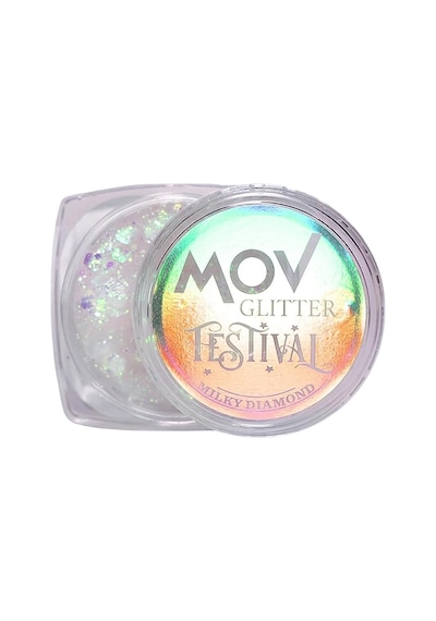 Mov Krem Glitter Festival No:2 Milky Diamond Süt Beyaz/inci Işıltılı Krem Glitter Yüz & Vücut İçin Kal Genel