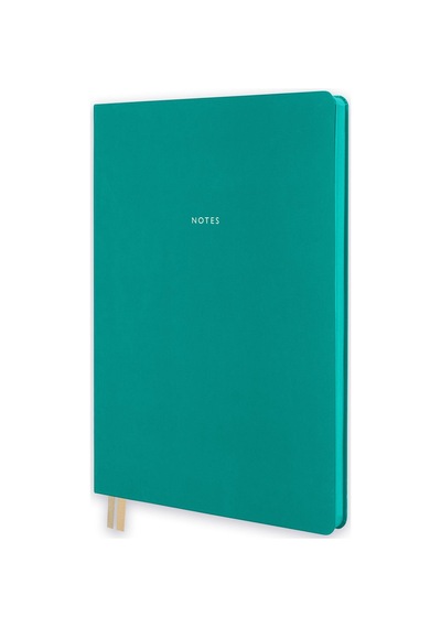 Episode Ciltli Colourblock Uno Xl 88 Yp. Defter - Forest Green Çok Renkli