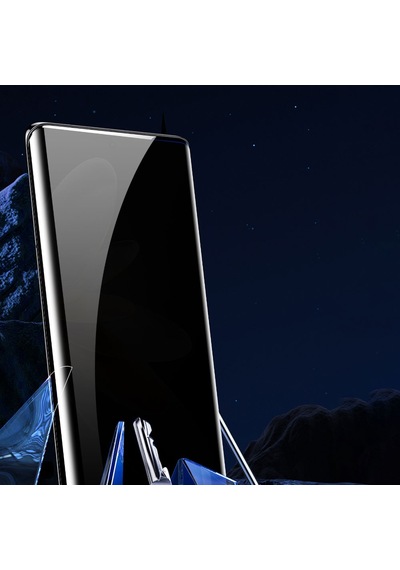 Nourthkiingdom Galaxy S24 Ultra Uyumlu Kolay Uygulama Aparatlı Privacy Easy Body Hayalet Ek