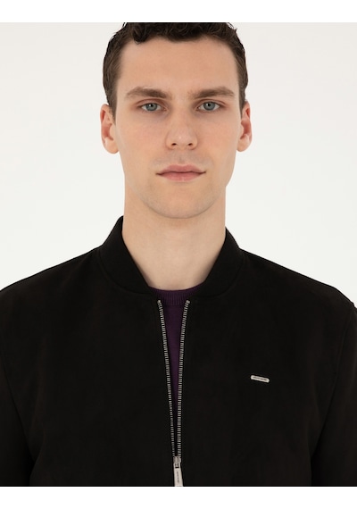 Pierre Cardin Erkek Siyah Deri Mont-kaban 50300551-001 Siyah