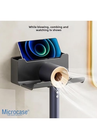 Saç Kurutma Makinası Ve Banyo Malzemeleri İçin Düzenleyici Askılık Stand - Al5054 Diğer