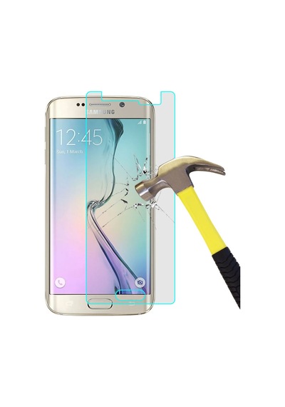 Samsung Uyumlu Galaxy S6 Edge Temperli Kırılmaz Cam Ekran Koruyucu