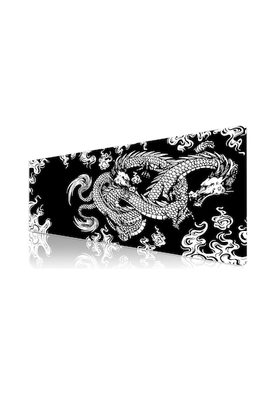 Klasse Pro - 10 Farklı Model Dikişli Kenar 90x40 Cm Oyuncu Gaming Mouse Pad Dragon Knot, 90x40 Cm