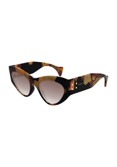 Gucci Gg 1704s 002 54 Kadın Cat Eye Çok Renkli Kemik Güneş Gözlüğü Çok Renkli