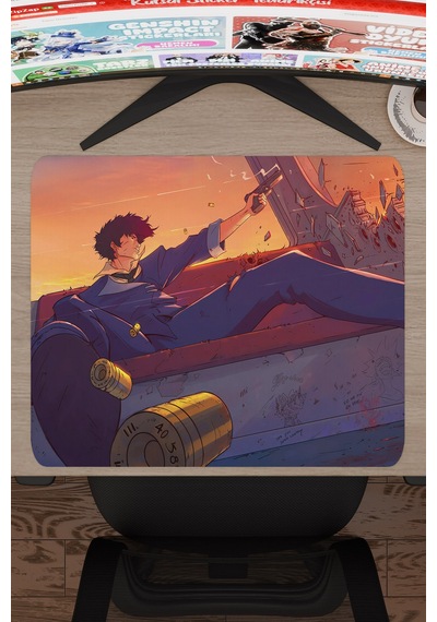 Cowboy Bebop Anime V5 - 48x40 Xl Gaming Gamer Kauçuk Kaymaz Taban Mouse Pad Fare Altlığı