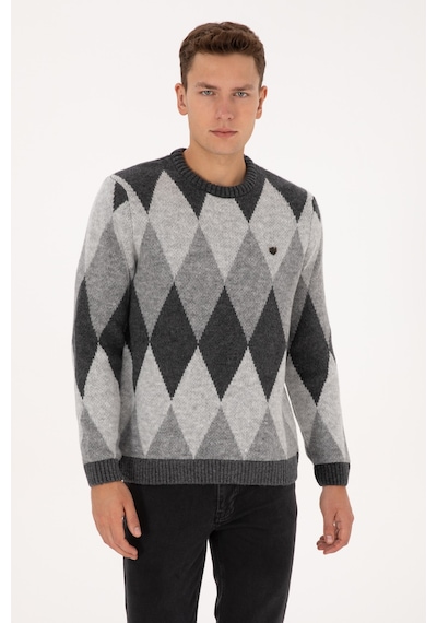 U.S. Polo Assn. U.s. Polo Assn. Erkek Antrasit Kazak /triko 50314947-vr006