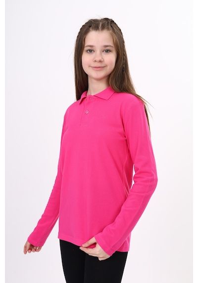 Toontoy Kids Toontoy Unisex Çocuk Nakışlı Tişört Fuşya