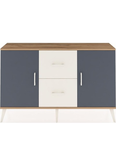 Arges Konsol 2 Raflı 2 Çekmeceli 2 Kapaklı 132x30x83 Çam-antrasit/aytaşı Antrasit/aytaşı Arges Konsol 2 Raflı 2 Çekmeceli 2 Kapaklı 132x30x83 Çam-antrasit/aytaşı Antrasit/aytaşı