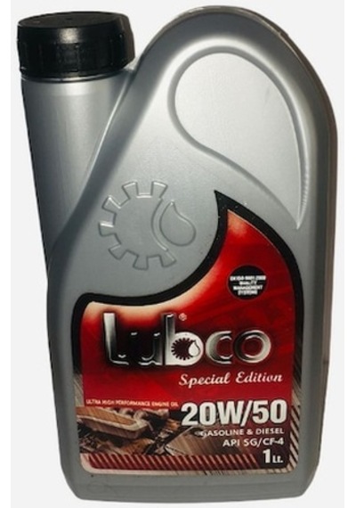 Lubco 20W-50 Motor Yağı 1 L