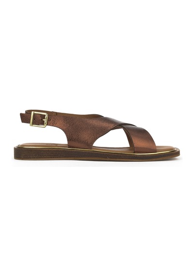 Ziya Kadın Hakiki Deri Sandalet 1511032z11500 Bronz 1511032z11500 325 36