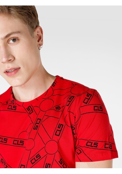 Colin's Colins Kırmızı Erkek Tshirt K.Kol Cl1064595 Q1.V2 Red 001