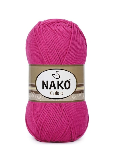 Calico- 04569 Fuşya- 5'li Paket - 100gr/240m - El Örgü İpi - Amigurimi-hırka- Kazak- Şal-bebek İpi