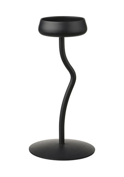 Ikea Sılverpäron Mumluk, Siyah, 24 Cm