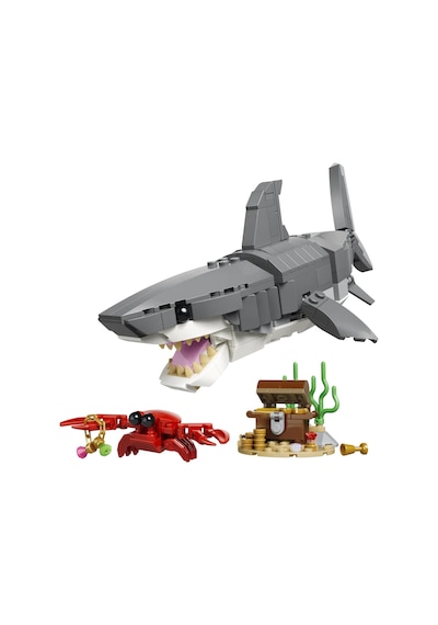 LEGO® Creator Acımasız Köpek Balığı ile Hazine Sandığı 31381 – 8 Yaş Üzeri Çocuklar için Yaratıcı Oyuncak Yapım Seti (379P)
