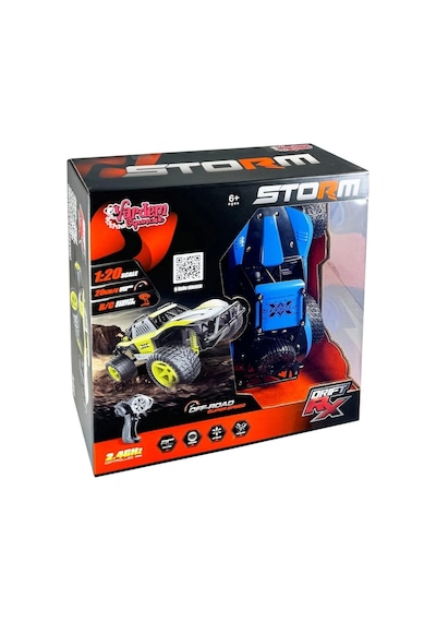 Syr-66764ma Kumandalı 2.4ghz Şarjlı 1:20 Storm Drift Araba Çok Renkli