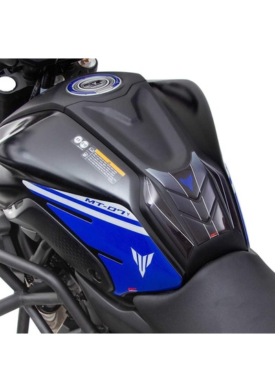 Gp Kompozit Yamaha Mt-07 2021-2024 Uyumlu Tank Pad Seti Mavi