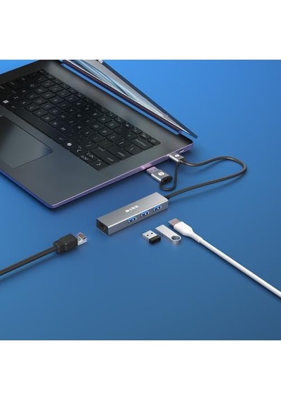 Swapp Sw-u332 Type-c &amp Usb3.0 1000mbps 3 Port Usb Gigabit Ethernet Adaptör