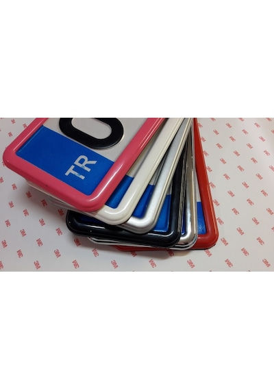 2Adet Yeni Nesil Krom Plakalık Consept Takmatik Plakalık Kabı 228108936