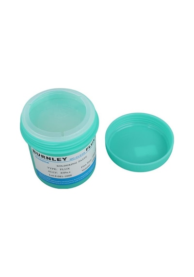 Burnley Dm-200 45pa.s Viskoziteli 100 Gram Krem Flux Lehim Pastası