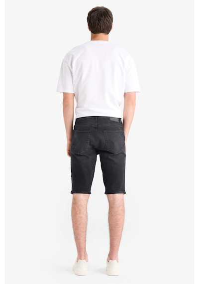DeFacto Regular Fit Jean Bermuda Şort E5979AX25SMNM40