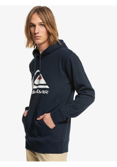 Quiksilver Big Logo Hood Erkek Lacivert Sweatshirt Eqyft04450-byj