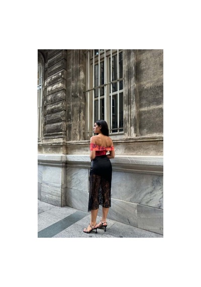 DefyModa Kadın Modern Kayık Yaka Büzgülü Bluz Kırmızı