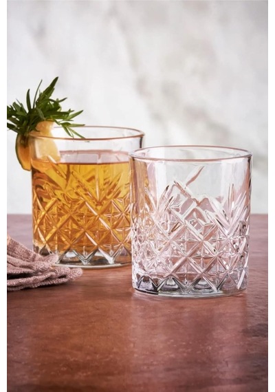 Paşabahçe Timeless 2'li Viski Bardağı Kristal Içecek 345cc Kadeh Hediyelik Bardak Çok Renkli