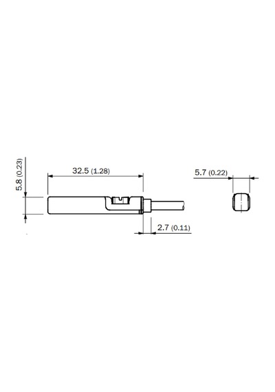 Sick Rzt7-03zws-kwb 1070872 ,kübik/10mm Ac/dc-no 2-kablo Piston Sensör
