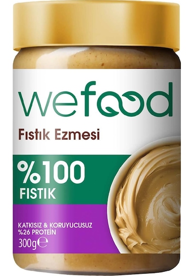Wefood %100 Fıstık Ezmesi 300 gr
