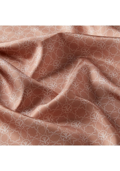 İpek Evi İpekevi Twill İpek Eşarp - Mini Seljuk - Şeftali