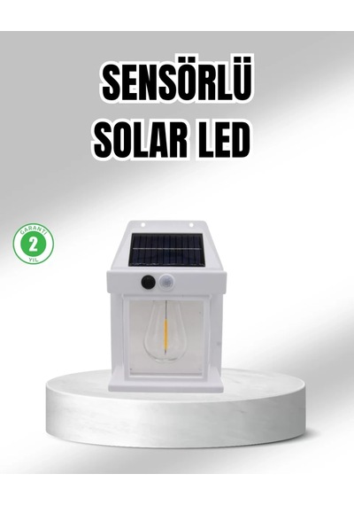 Home Güneş Enerjili Dış Mekan Sensörlü Duvar Lambası Ip65 Su Geçirmez Çok Renkli