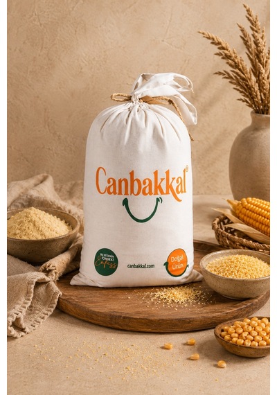 Canbakkal Mısır Unu 5 KG Katkısız Doğallıkla Geleneksel Mısır Ekmeği ve Kuymak Lezzeti