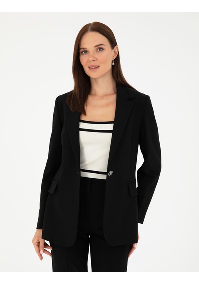 Pierre Cardin Kadın Siyah Ceket 50282093-vr046 Siyah