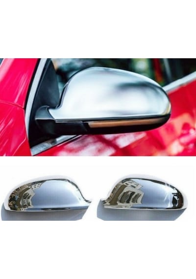 Vw Jetta 2006-2010 Ayna Kapağı Paslanmaz Çelik Krom 2 Prç
