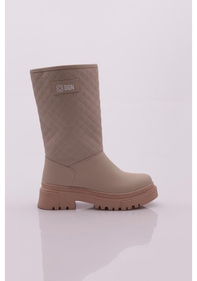 Dgn 2226 Kadin Çizme 2226-2427-R0919 Krem