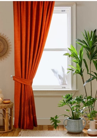 Home Color Home Kiremit Petek Kadife Dokulu Fon Perde Düz Dikişli Ekstrafor Büzgü 1.sınıf Kalite Diğer