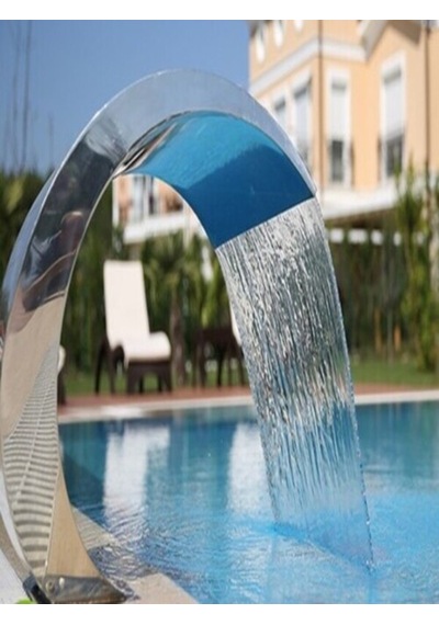 DEV PASLANMAZ 400x800 mm Kobra Model Havuz Şelale AISI 304 Kalite
