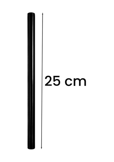 Midex Orf-bt-25bk-50x Siyah Ritim Çubuğu Paketi 25 Cm Karbon Fiber Örf Aletleri Seti Toptan Paket Tek Renk 50 Çift