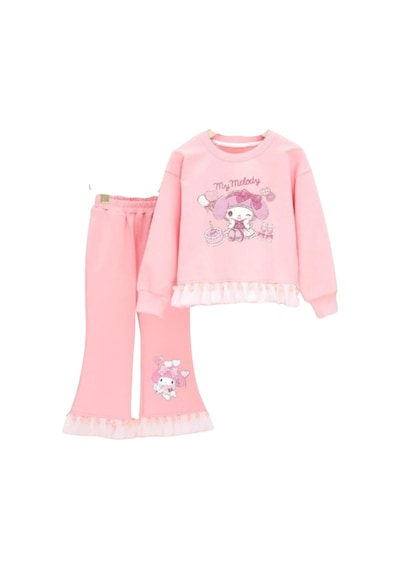 Petityu My Melody Eşofman Takım İlkbaharlık/sonbaharlık Şirin Pembe Ponponlu Eşofman Takımı Pembe Petityu My Melody Eşofman Takım İlkbaharlık/sonbaharlık Şirin Pembe Ponponlu Eşofman Takımı Pembe