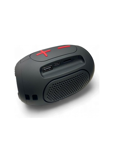 Rose Sp-504 Taşınabilir Şarjlı Bluetooth Hoparlör - Siyah